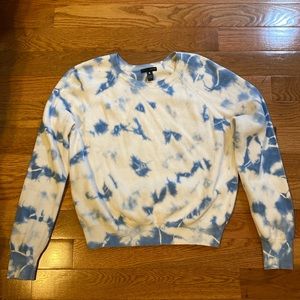 Tie dye Aqua sweater